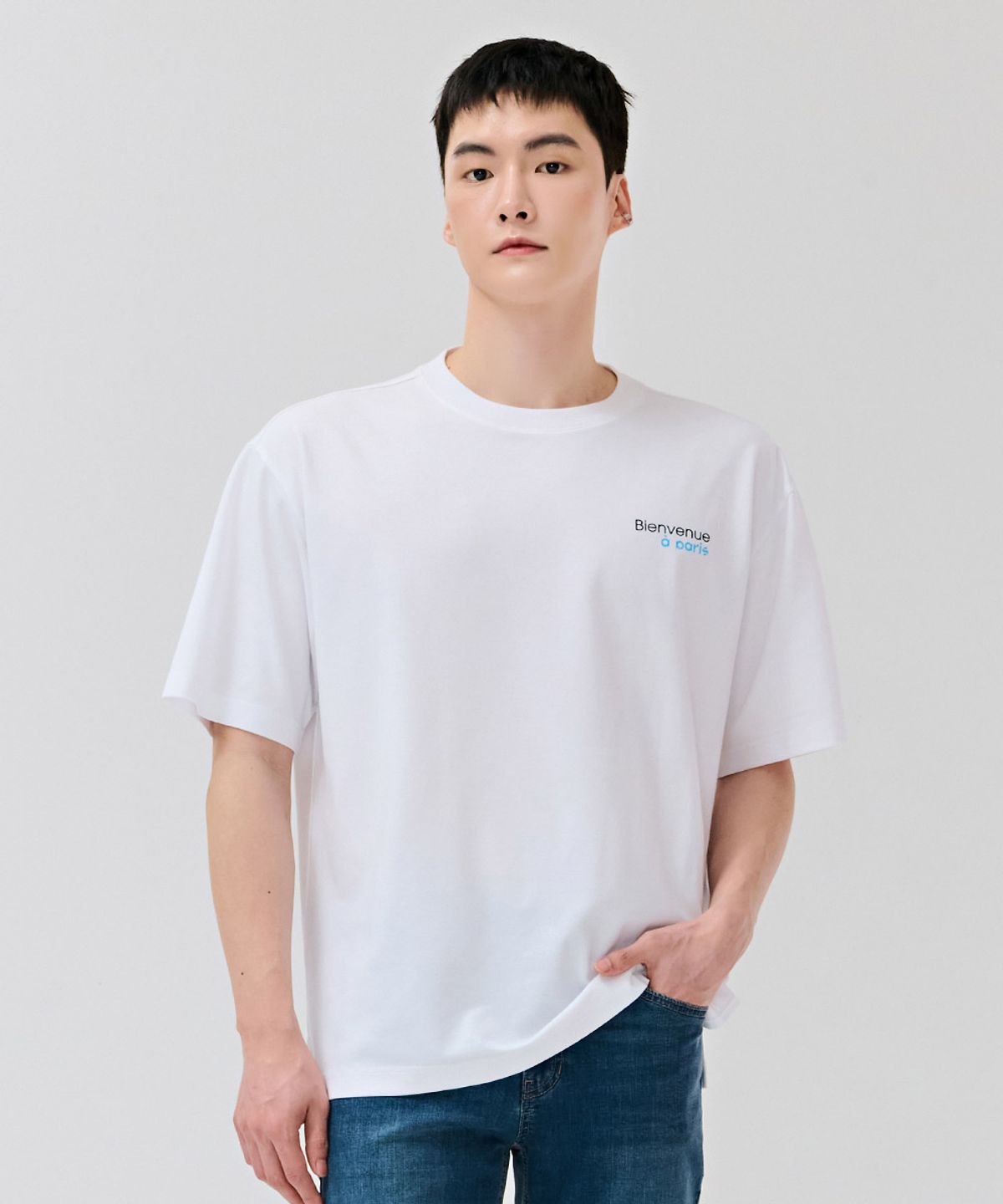 체이스컬트(CHASECULT) 남성 포토 그래픽 반팔 티셔츠-DCRK5830E01