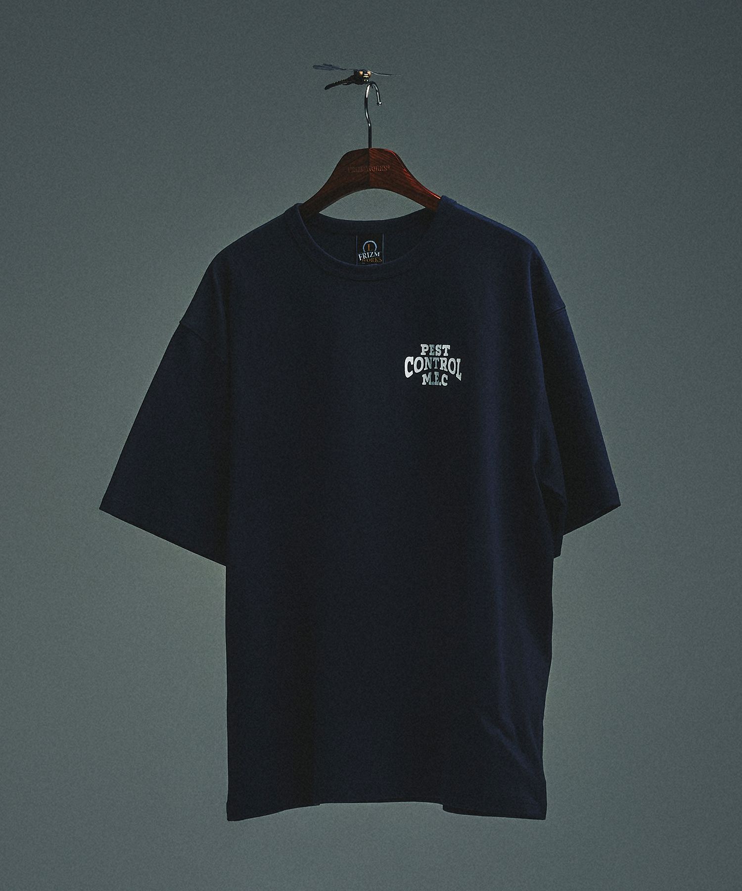 【FRIZMWORKS 】PEST CONTROL TEE MUSINSA | FRIZMWORKS PEST CONTROL TEE _ NAVY