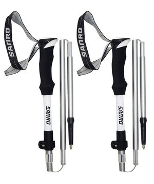 두랄루민 7075 접이식 등산스틱 - 화이트