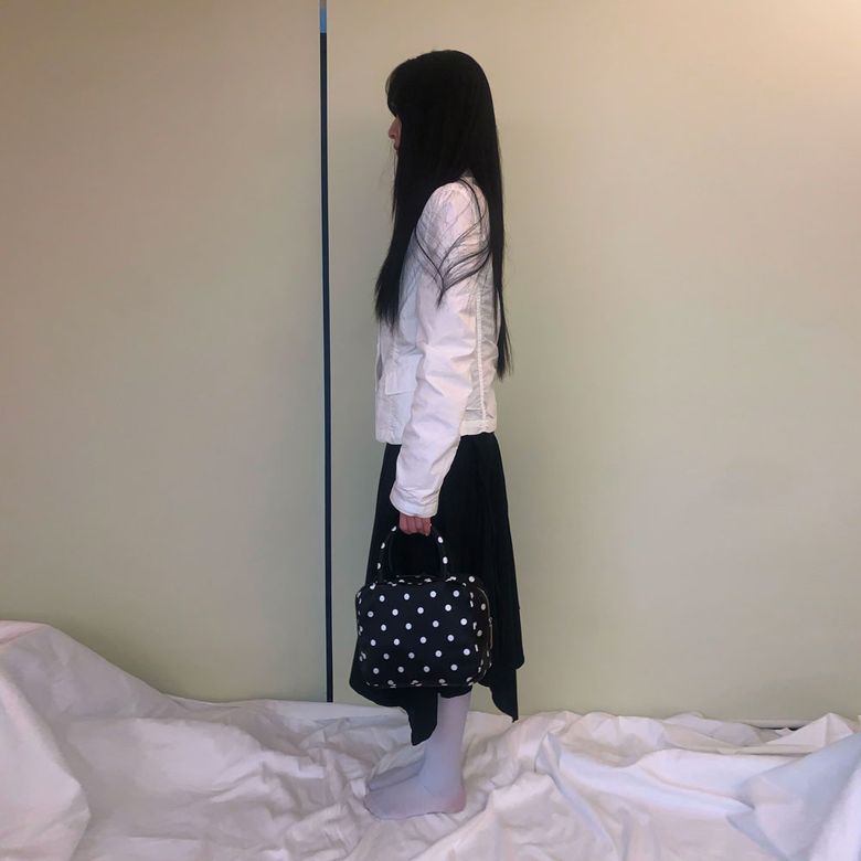 Polka Dot Bag (black)