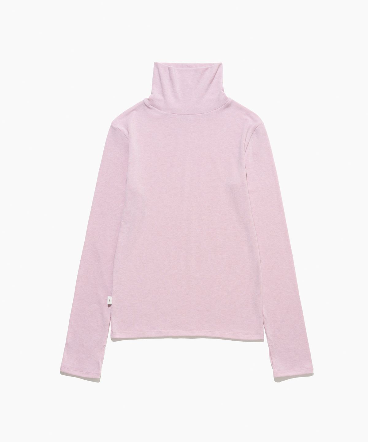 튜드먼트(TTUDEMENT) ROLL-NECK LONG SLEEVE TOP PINK