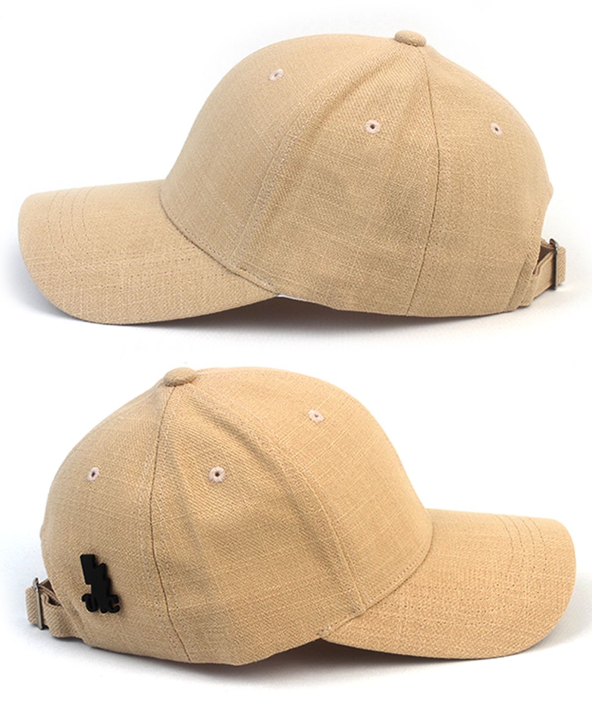 유니버셜 케미스트리(UNIVERSAL CHEMISTRY) Linen Muji Beige Ballcap 린넨모자
