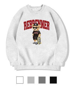 DTF 스탠다드 스웨츠 셔츠 스케이트베어