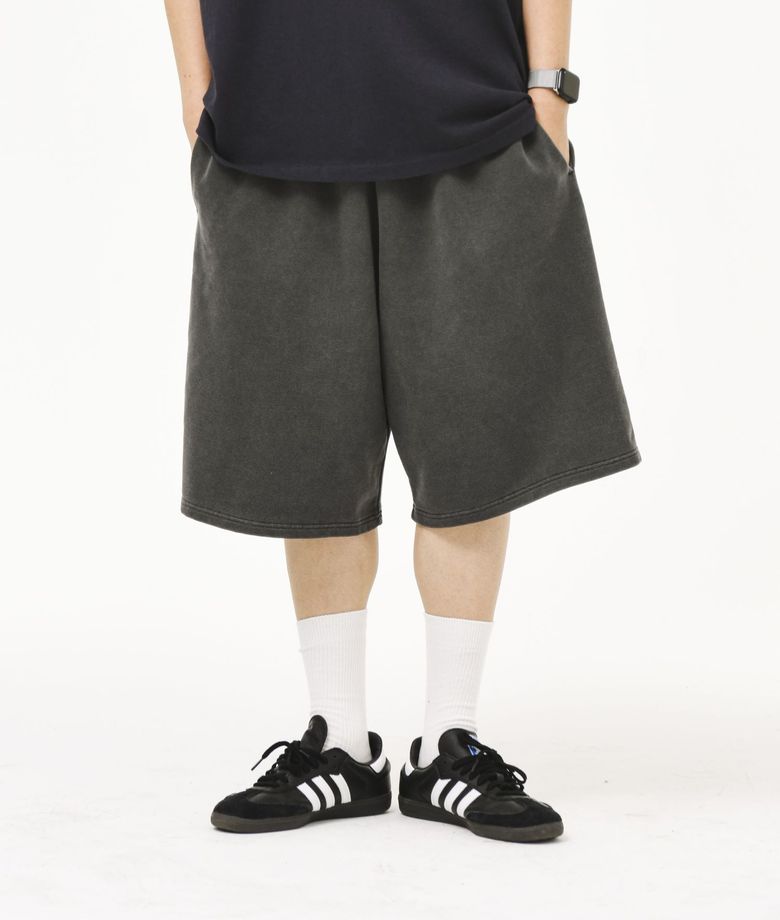 PIGMENT BERMUDA PANTS [CHACOAL]