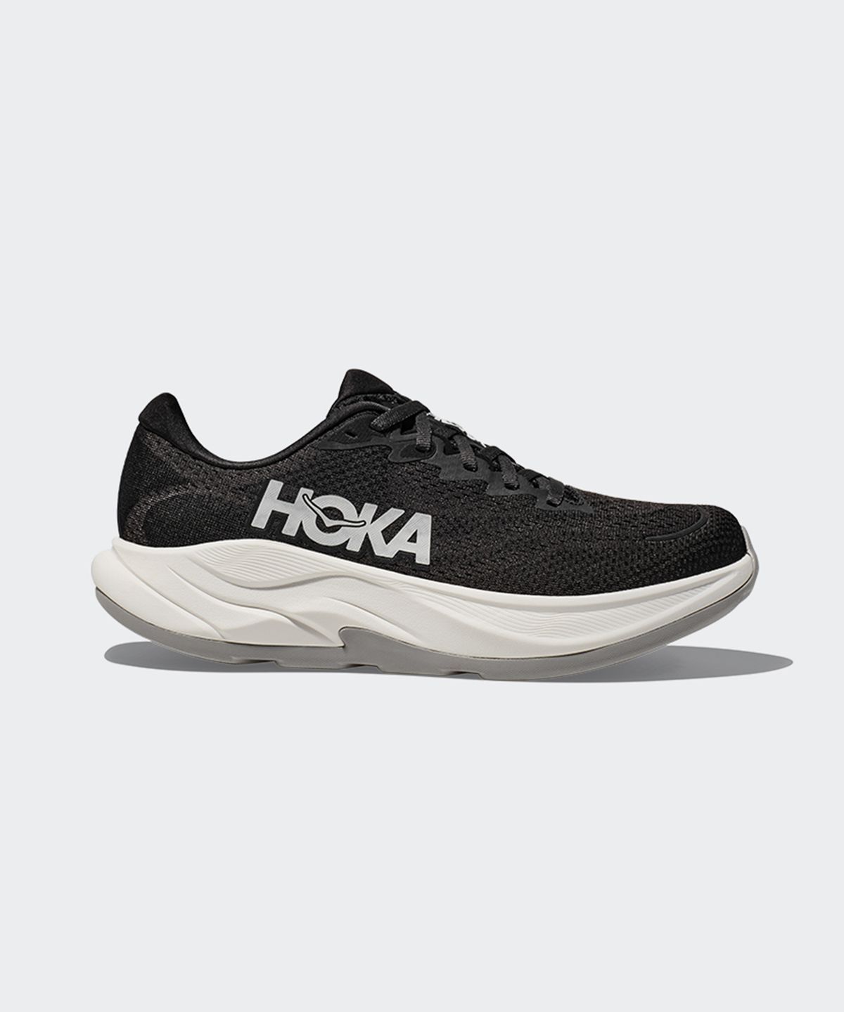 호카(HOKA) (남성) 링컨 4 와이드 - 블랙:화이트 / 1155132-BWHT