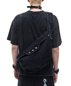 Op. 10 KLEPTO DENIM BAG BLACK