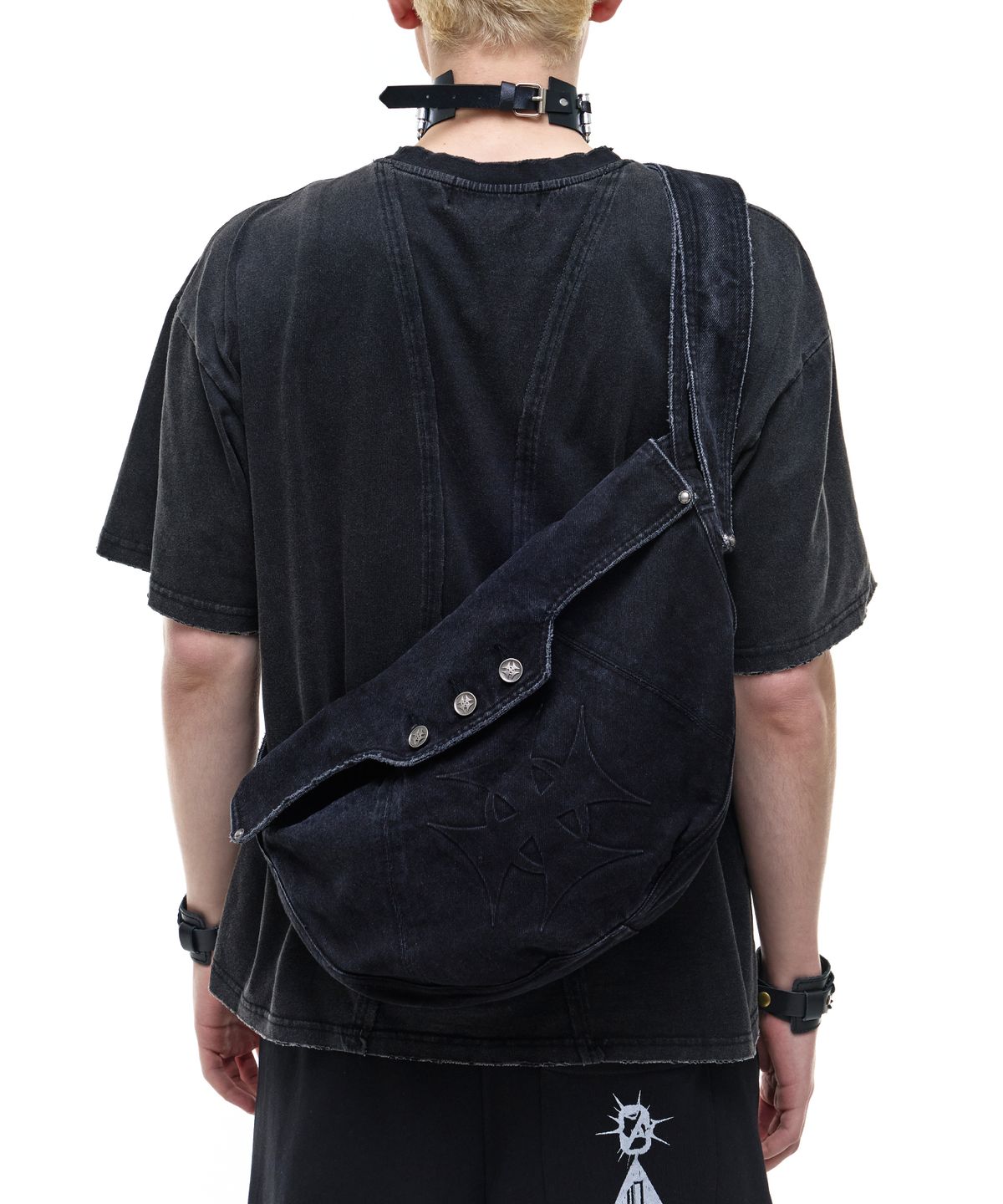 오퍼스 0012(OPUS 0012) Op. 10 KLEPTO DENIM BAG BLACK