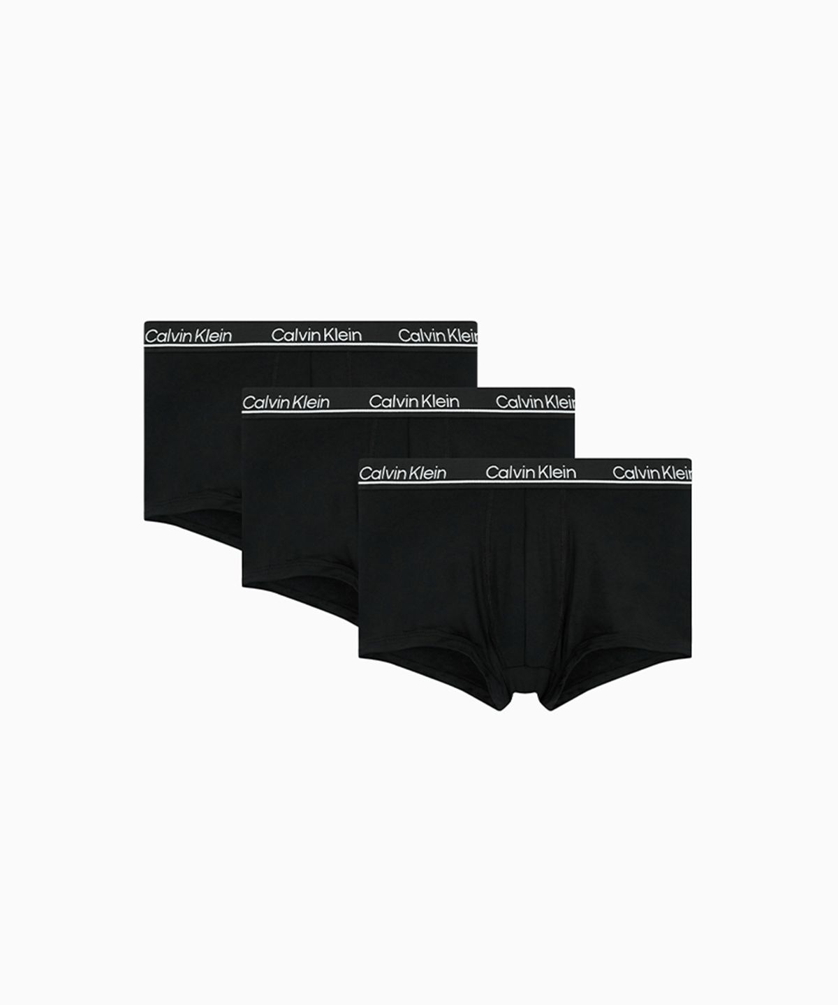 캘빈클라인 언더웨어(CALVIN KLEIN UNDERWEAR) 남성 CK 마이크로 플러스 로우 라이즈 트렁크 3PK_NP2752O001