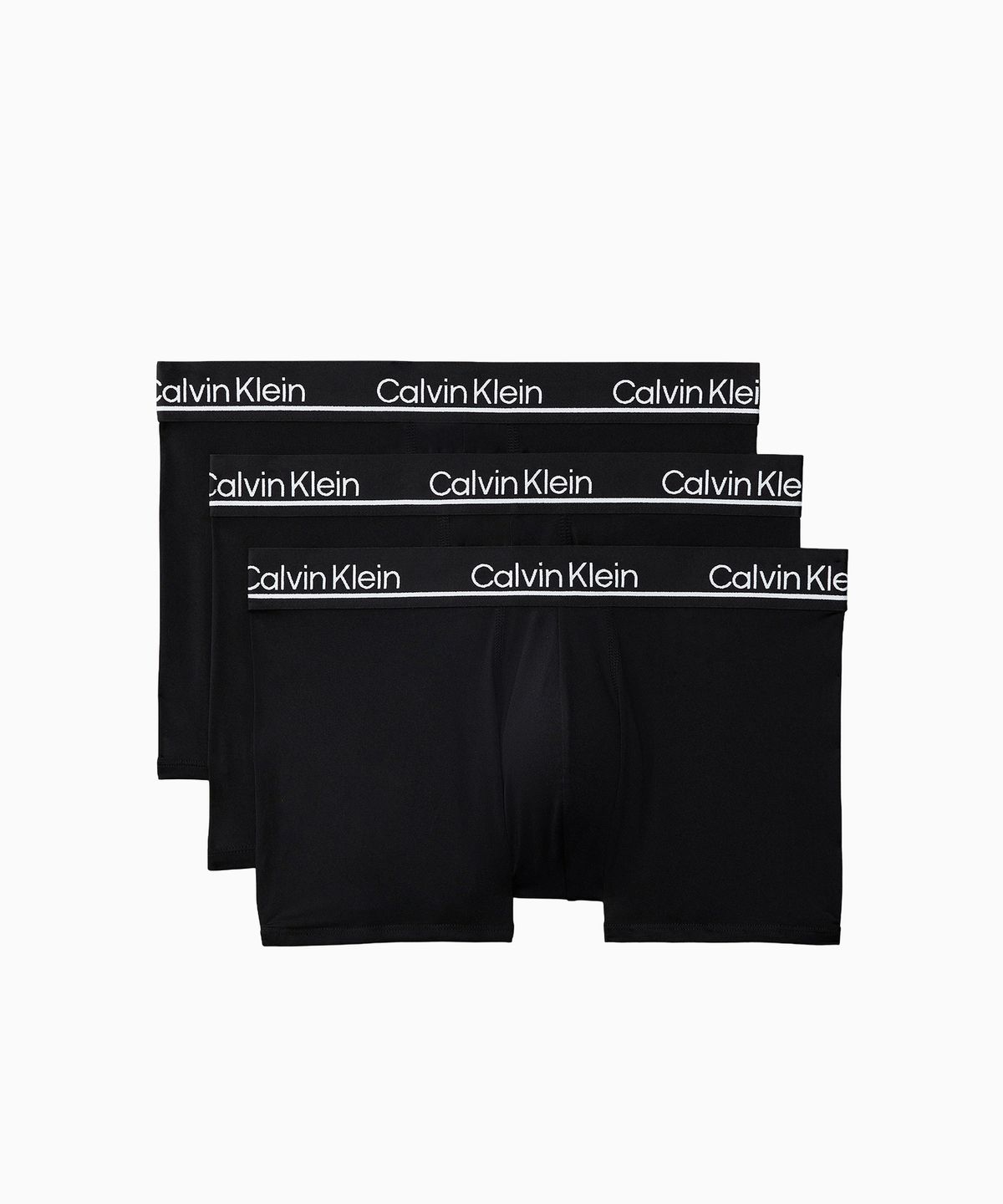 캘빈클라인 언더웨어(CALVIN KLEIN UNDERWEAR) 남성 CK 마이크로 플러스 로우 라이즈 트렁크 3PK_NP2752O001