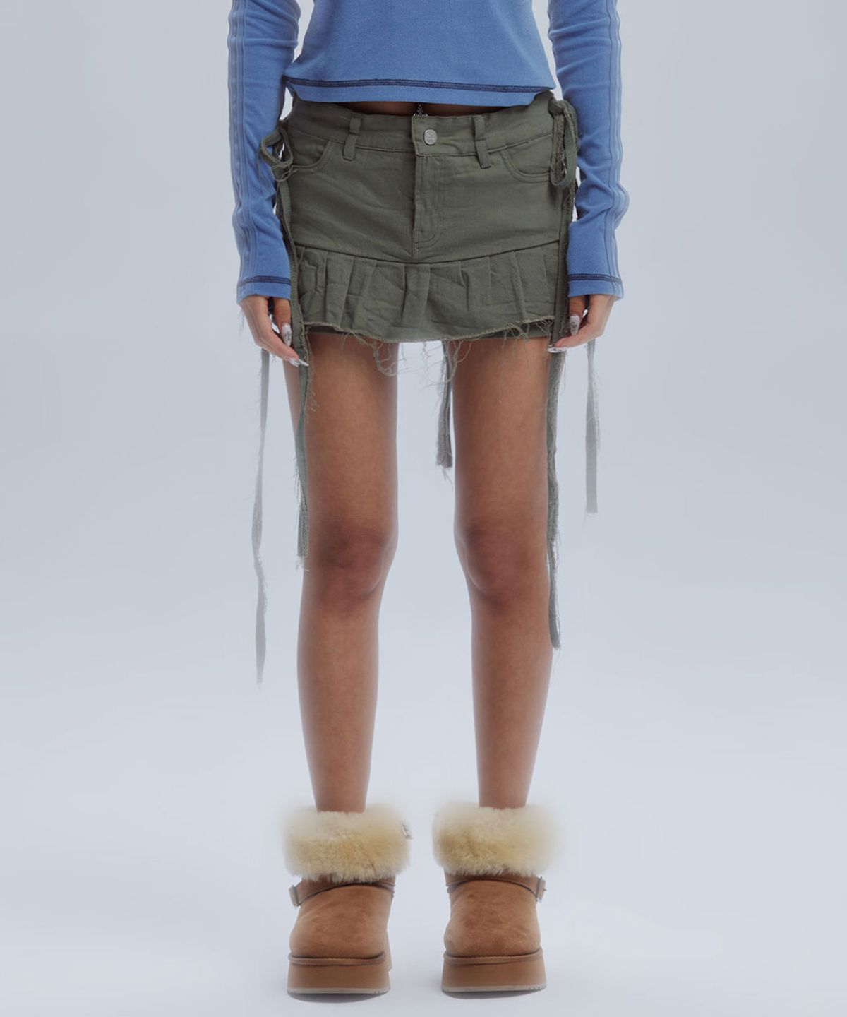 길라아카이브(GILAARCHIVE) PLEATS SKIRTS PANTS_KH