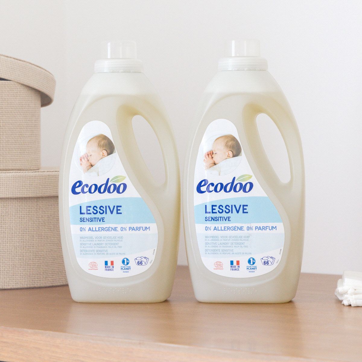에코두(ECODOO) 대용량 고농축 유아 세탁세제 무향 2L x2개