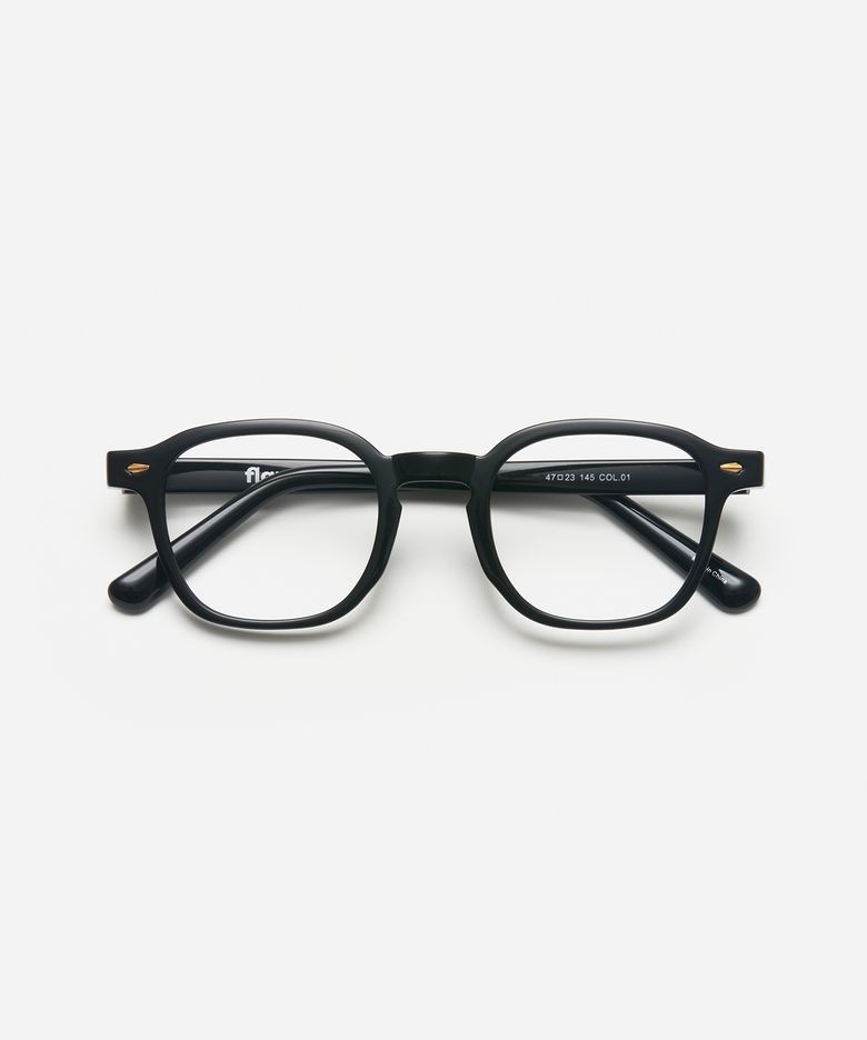 PF355  47 웰링턴 뿔테 블랙(c1)