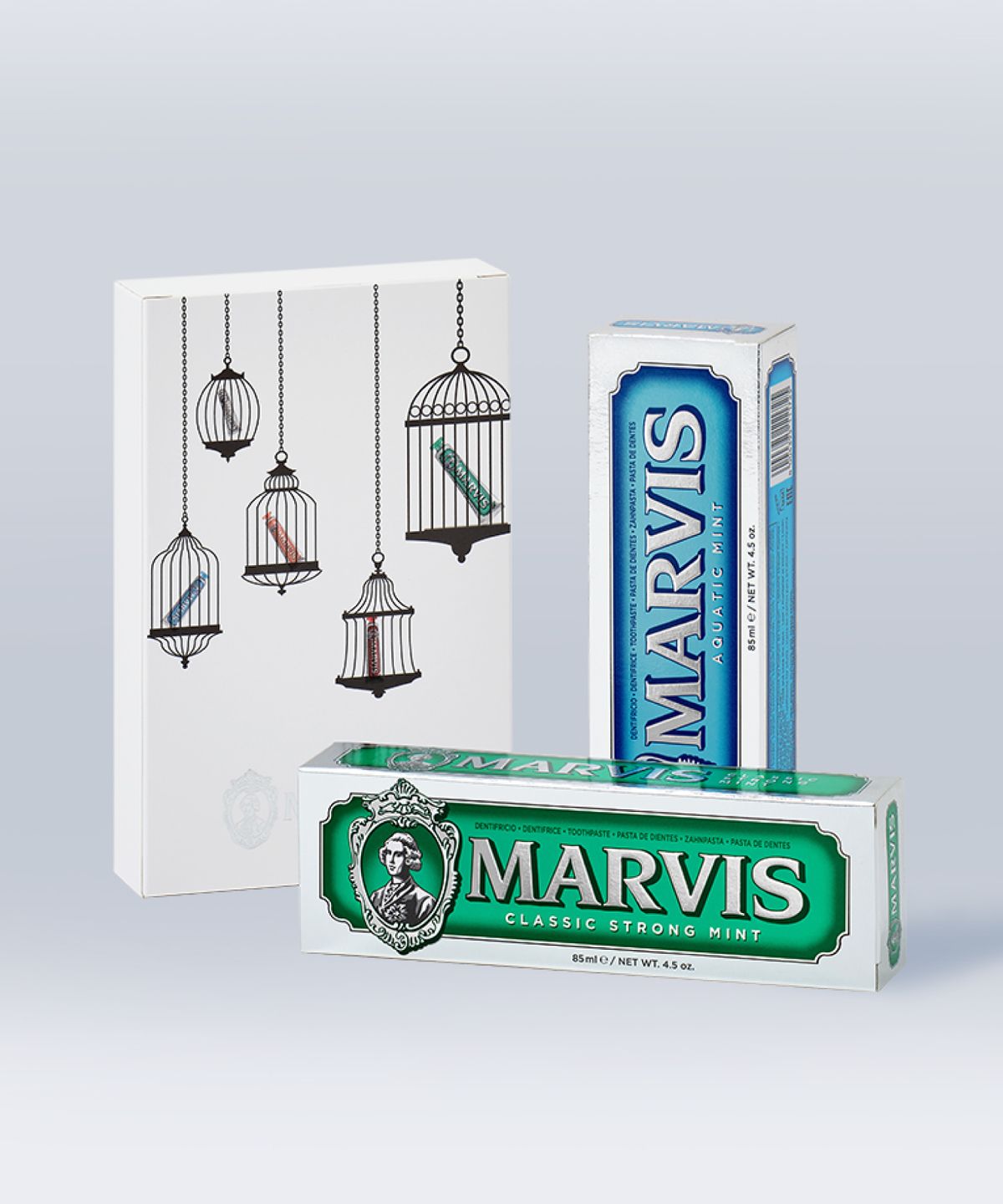 마비스(MARVIS) 치약 2종 선물 세트(클래식,아쿠아)