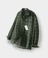 빈티지 링클 체크셔츠_Green