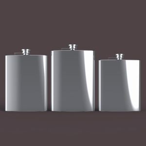 젠틀샷 힙플라스크 글로우 휴대용 술병 위스키 보틀