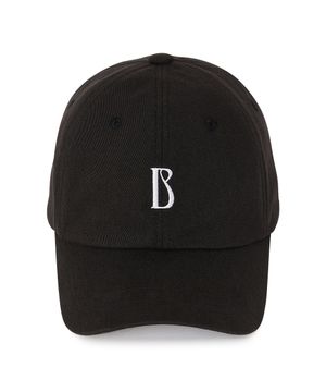 B 로고 볼캡 / 턱시도 블랙