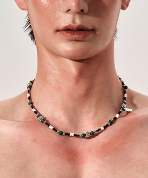 [1060] 엘리 스톤 비즈 목걸이