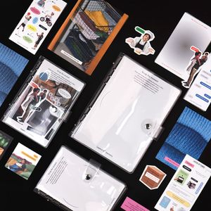 스크랩 더 모먼트 Archive/A5 6공 만년 다이어리 팩