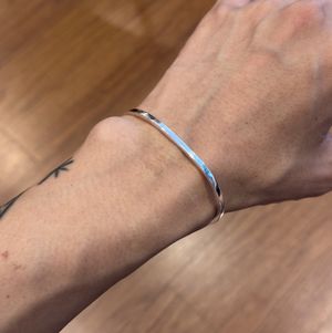 [Bs-402] 925실버 심플 뱅글팔찌