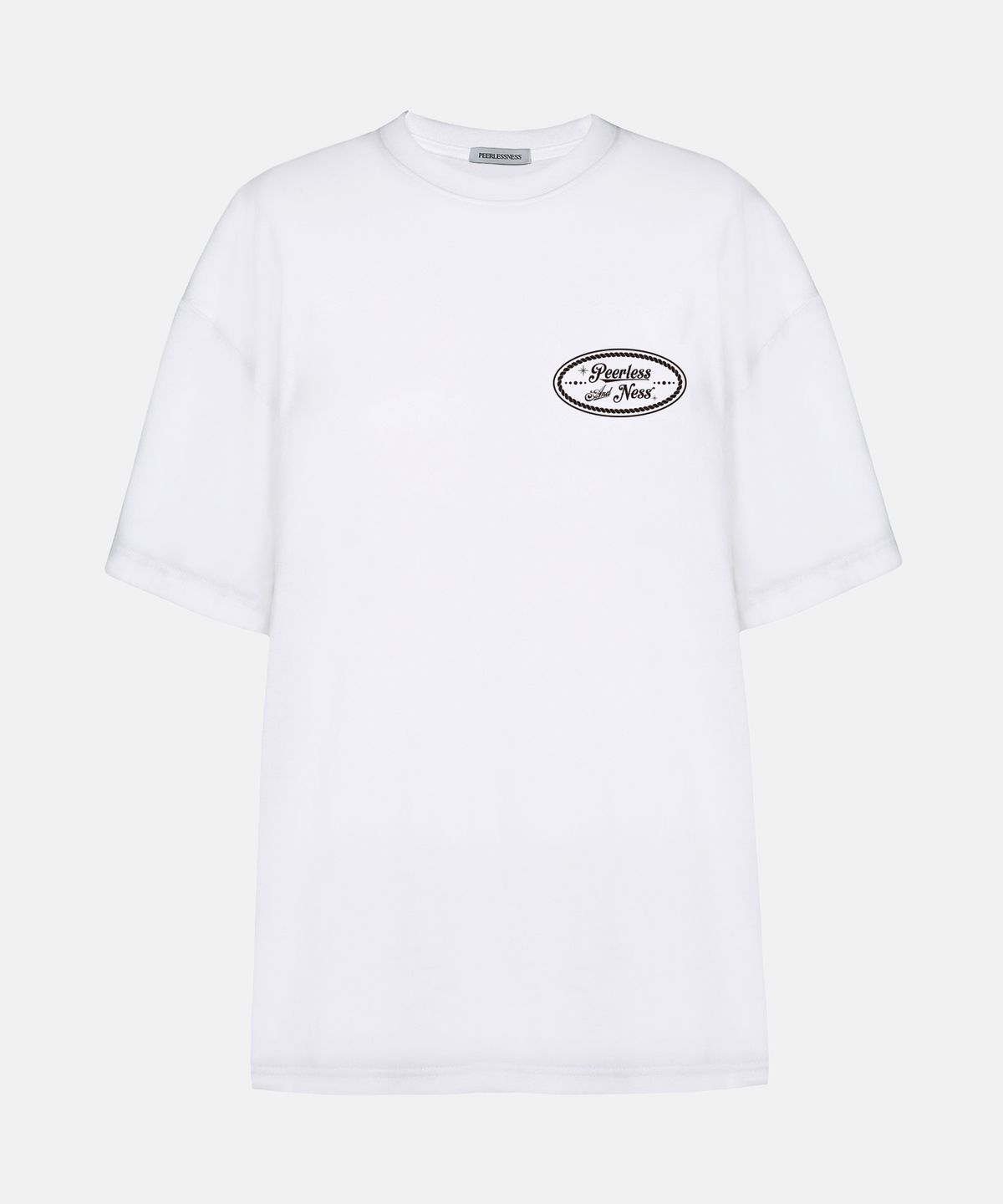 피어리스니스(PEERLESSNESS) Grapnel White Half Tee
