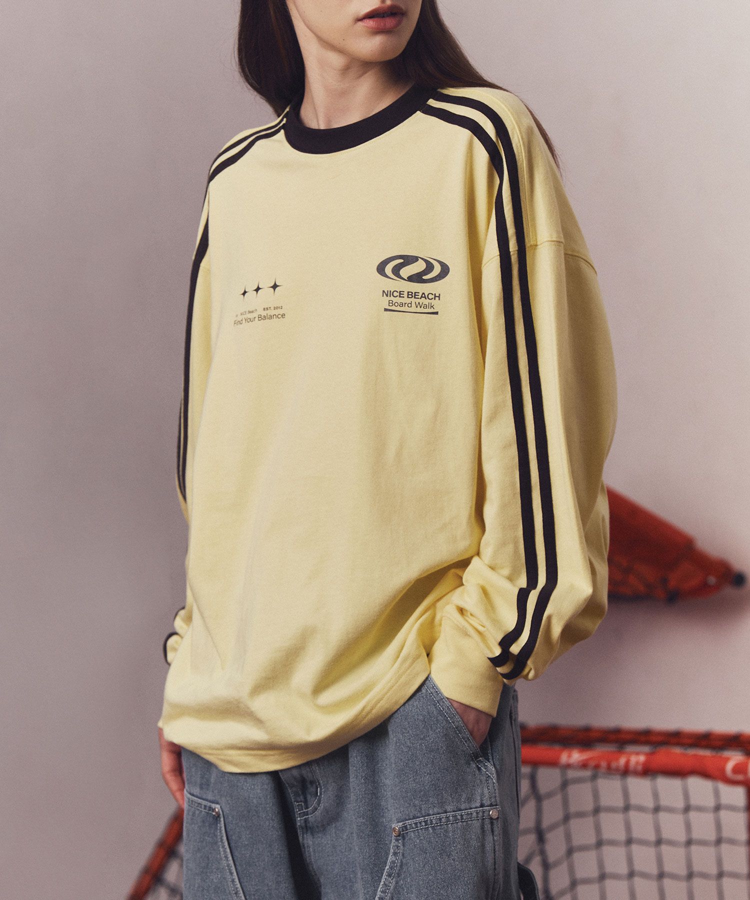◆24AW URBANDTYPE Football Jersey Long Sleeve/5色◆ MUSINSA | URBANDTYPE Football Jersey Long Sleeve_Navy