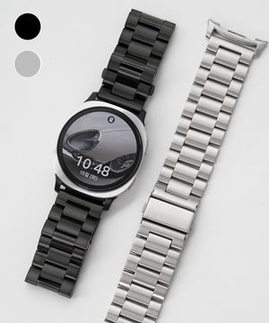 [3COLOR] 갤럭시워치 8/7/6/5/4 클래식 FE 호환 메탈 스트랩 밴드