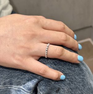 [Bs-406] 925실버 컷팅 레이어드반지