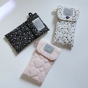 필통 펜슬파우치_ 누빔하트