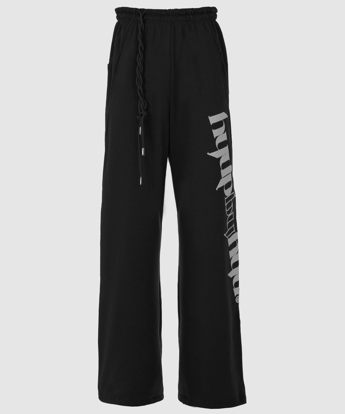 혀프 바이 혀프(HYUP BY HYUF) STRING JOGGER _BLACK