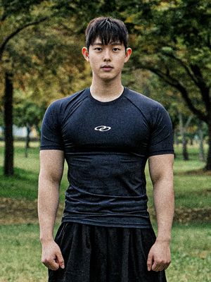 AIR-TEX 프로 머슬핏 티셔츠