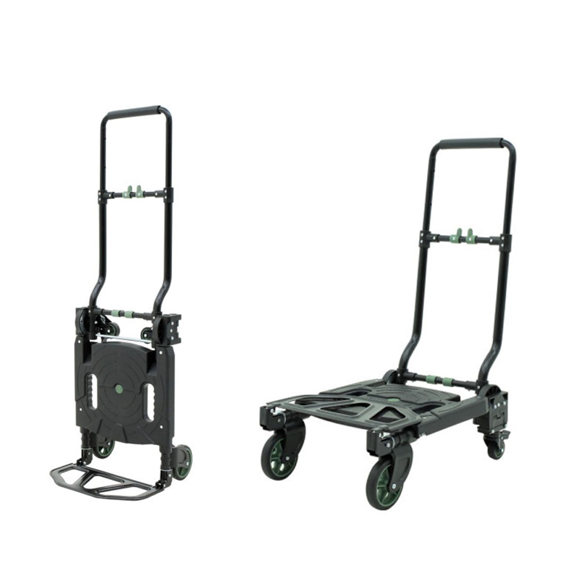 툴콘(TOOLCON) 접이식 멀티카트 2in1  저소음 바퀴 TC-120FD