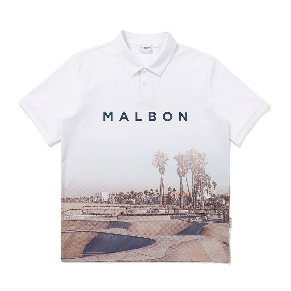 말본 골프(MALBON GOLF) 캘리포니아 필드 폴로 티셔츠 MULTI (MAN)