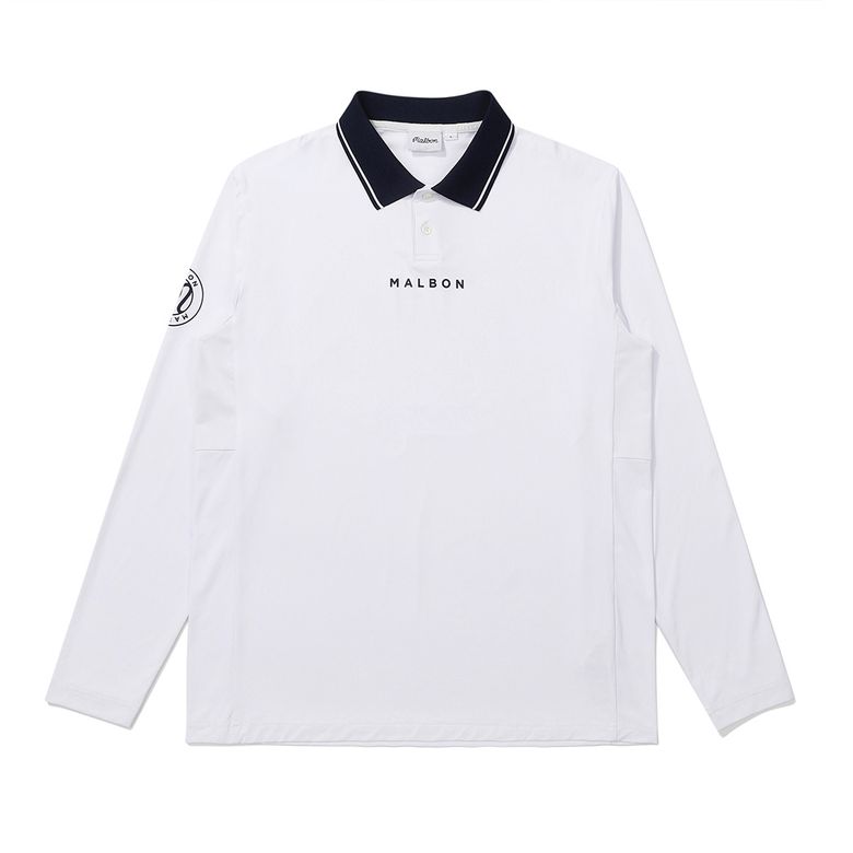 M 메쉬 믹스 롱 슬리브 티셔츠 WHITE (MAN)