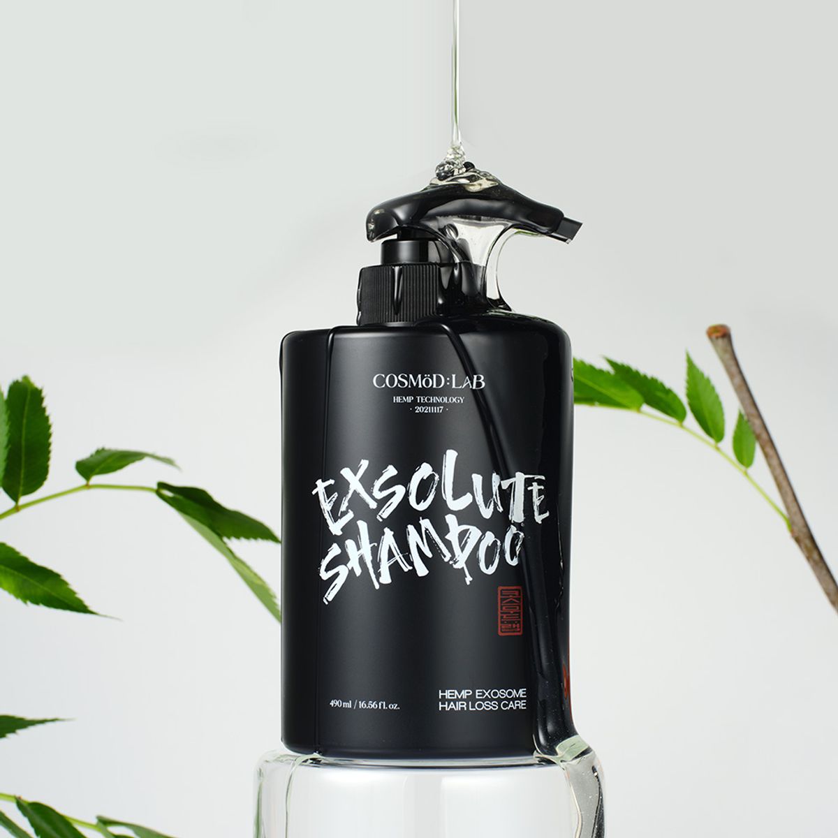 코스무드랩(COSMOODLAB) 코스무드 엑소좀 탈모 케어 샴푸 490ml
