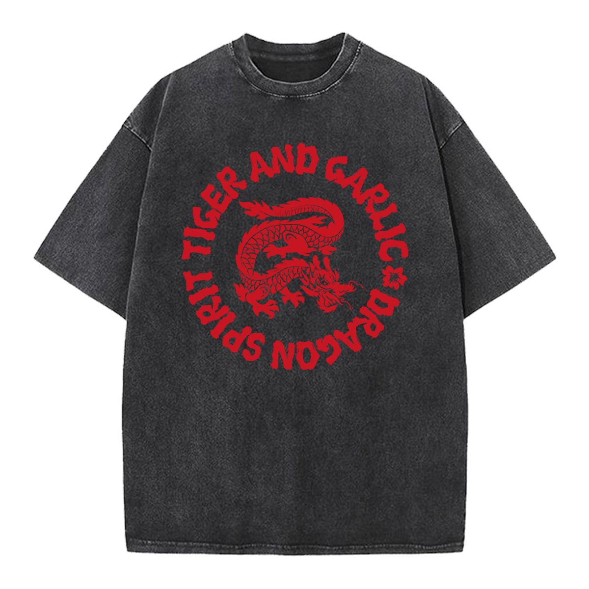 타이거앤갈릭(TIGER AND GARLIC) DRAGON PRIDE_WASHING BLACK