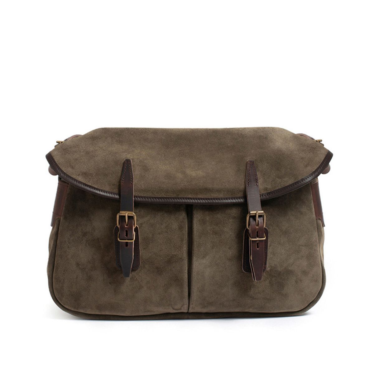 블루드쇼프(BLEUDECHAUFFE) 뮤제트백 스웨이드 M - 머스크