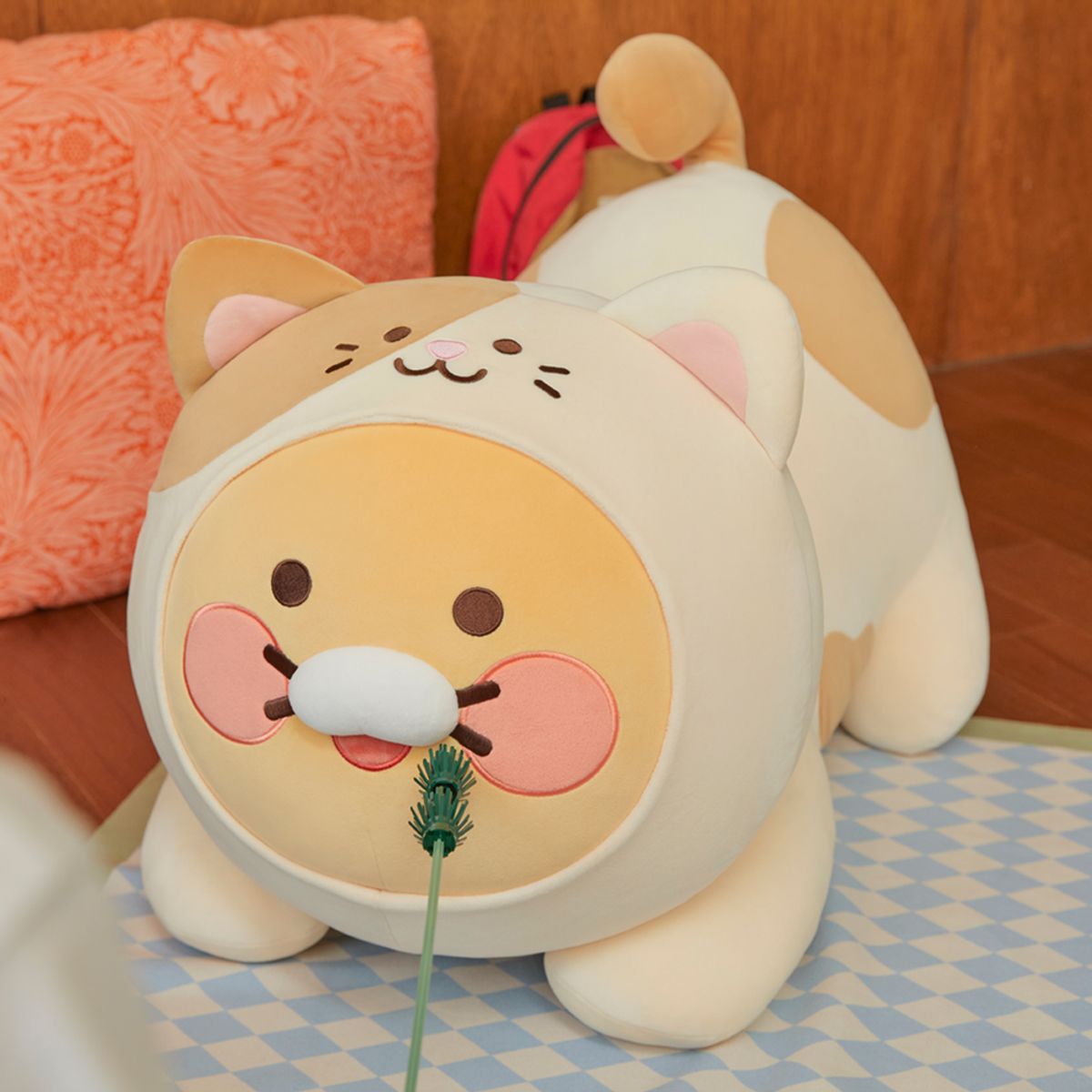 카카오프렌즈(KAKAO FRIENDS) 냥냥고양이 메가 바디 필로우_춘식이