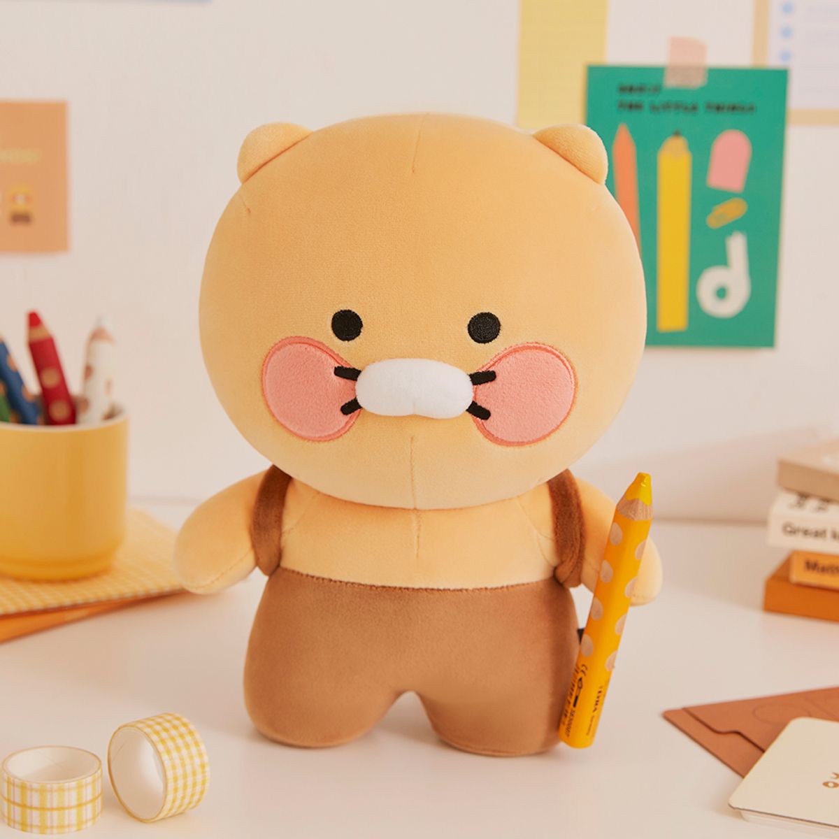 카카오프렌즈(KAKAO FRIENDS) 백팩 멘 베이비 필로우_춘식이