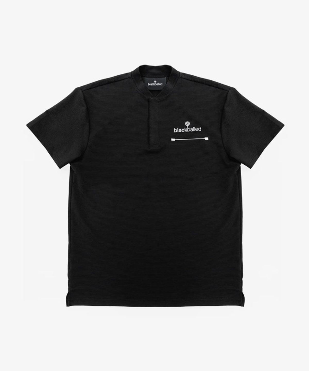 블랙볼드(BLACKBALLED) bbg 블레이드 폴로 티셔츠 BLACK