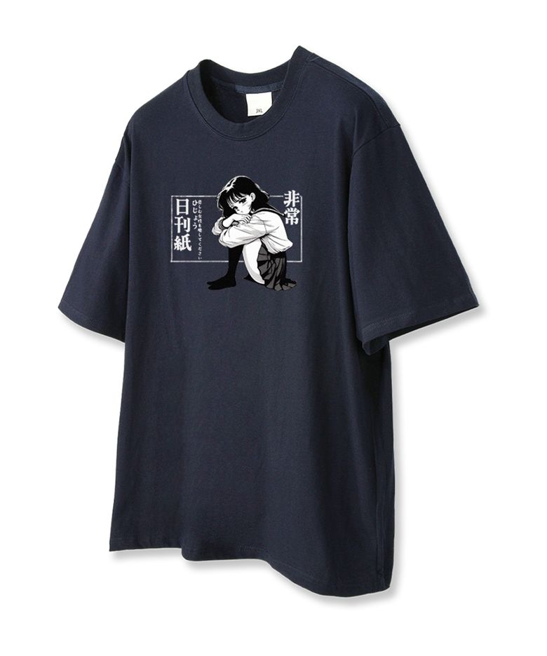 히카리 반팔티 [NAVY]