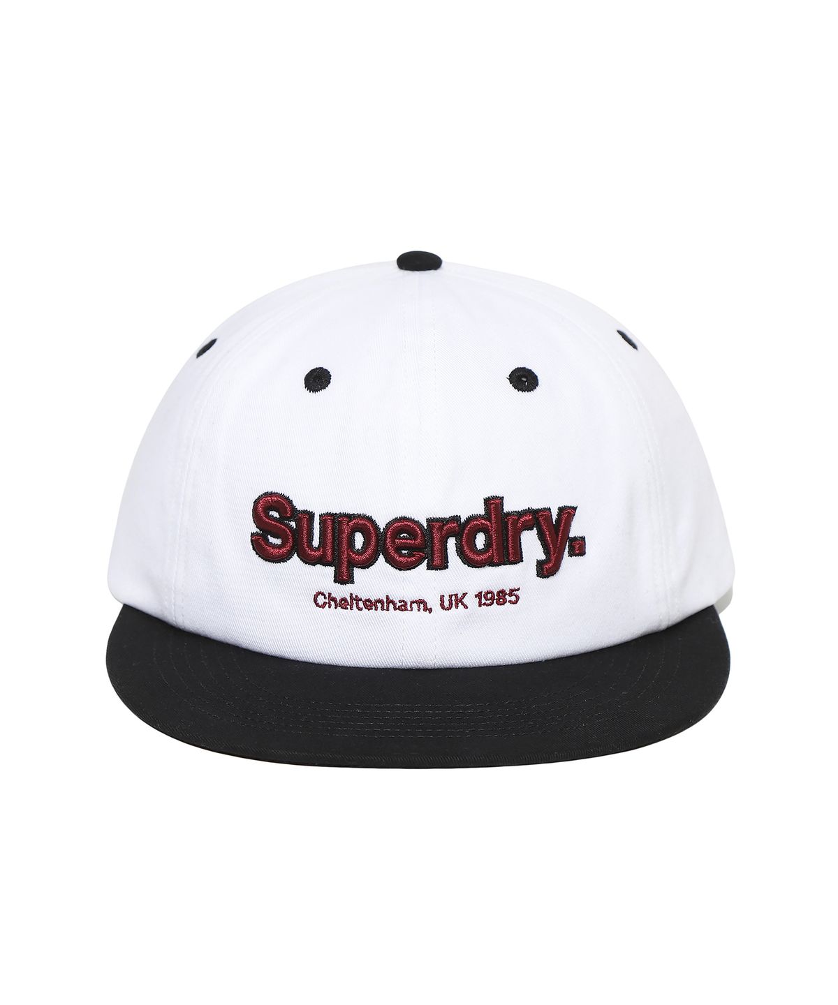 슈퍼드라이(SUPERDRY) 오리지널 플랫 6패널 볼캡 블랙