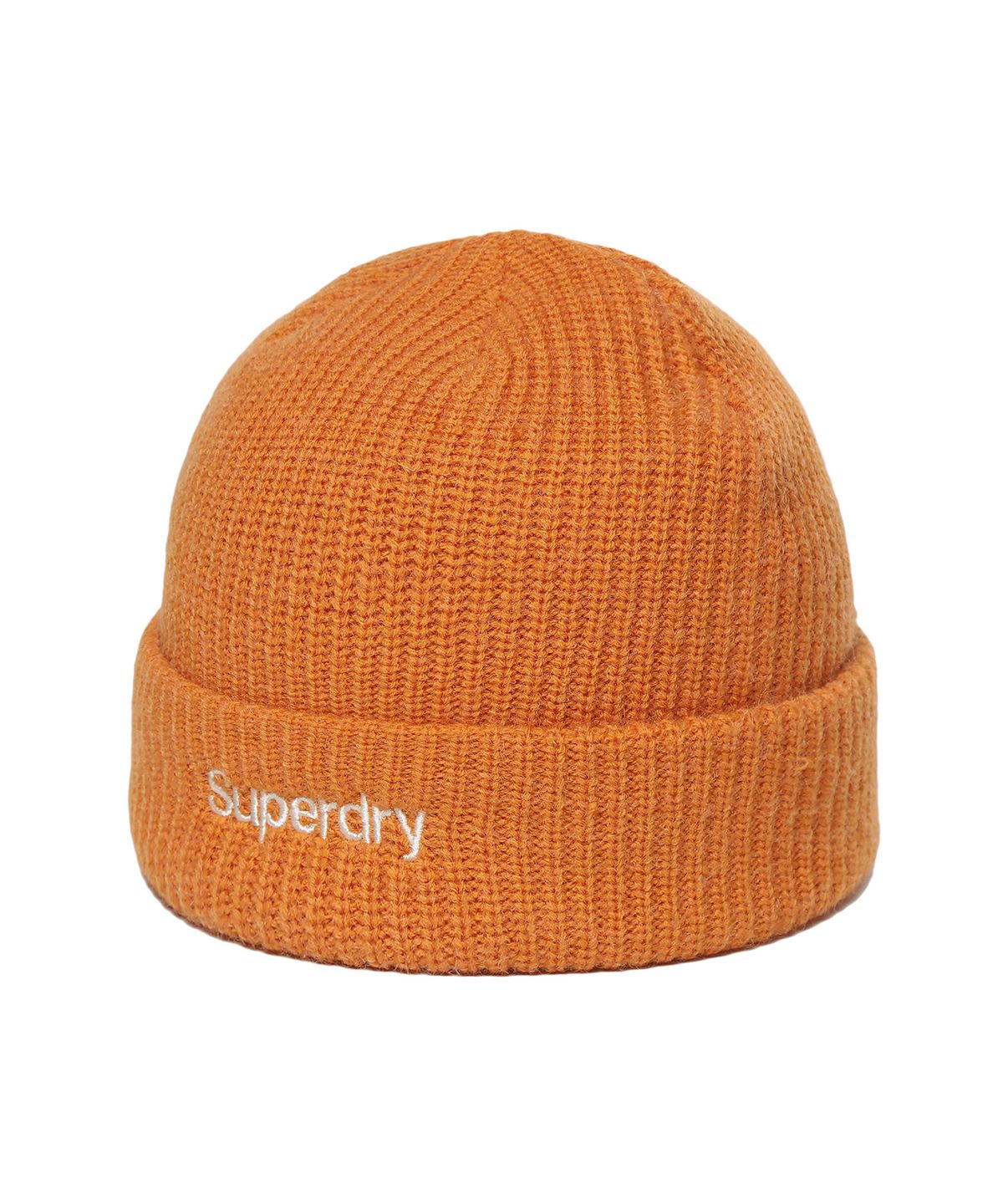 슈퍼드라이(SUPERDRY) 에센셜 베이직 로고 비니 오렌지