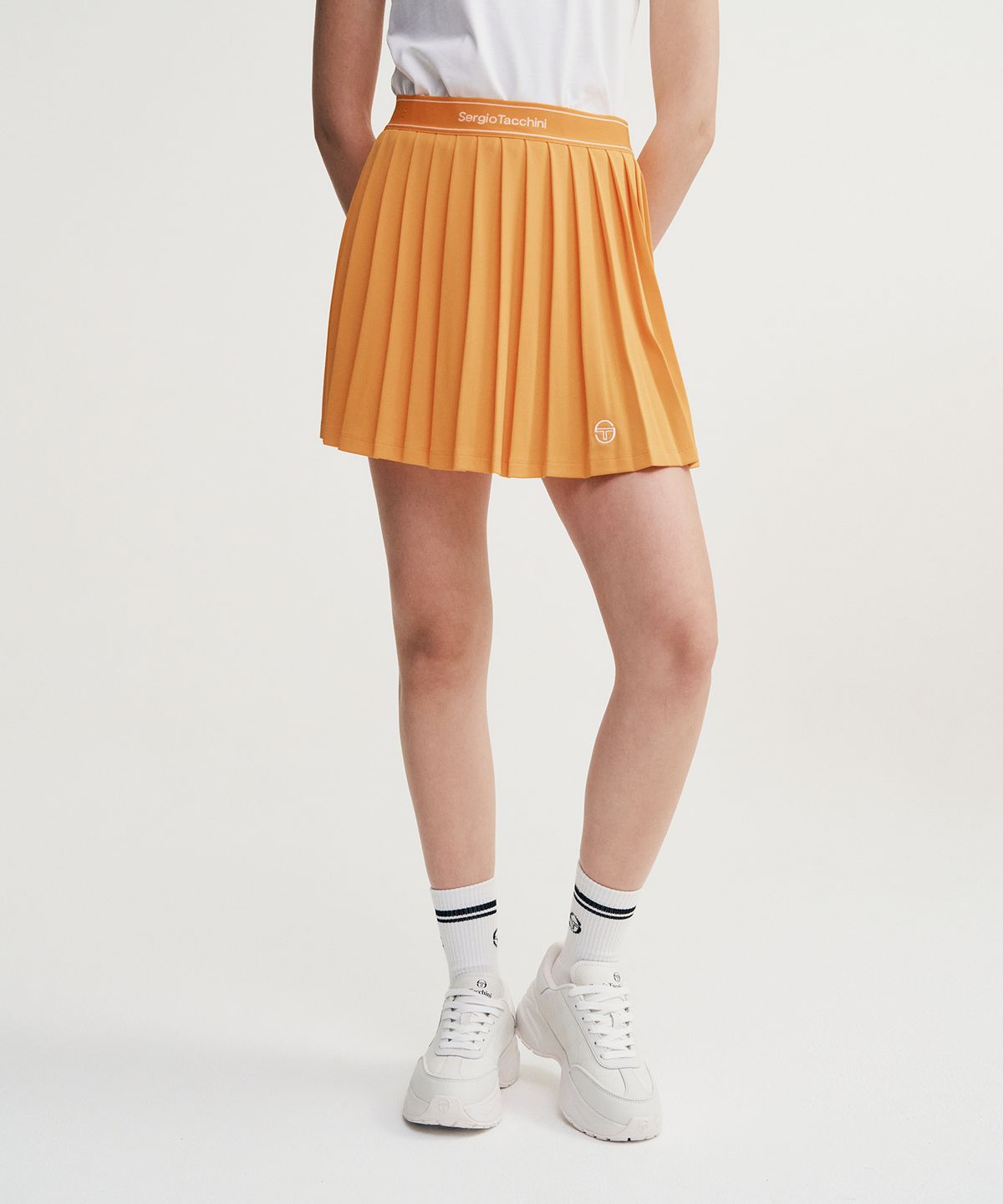 세르지오 타키니(SERGIO TACCHINI) W 타키니 플라잉 스커트 (Orange)