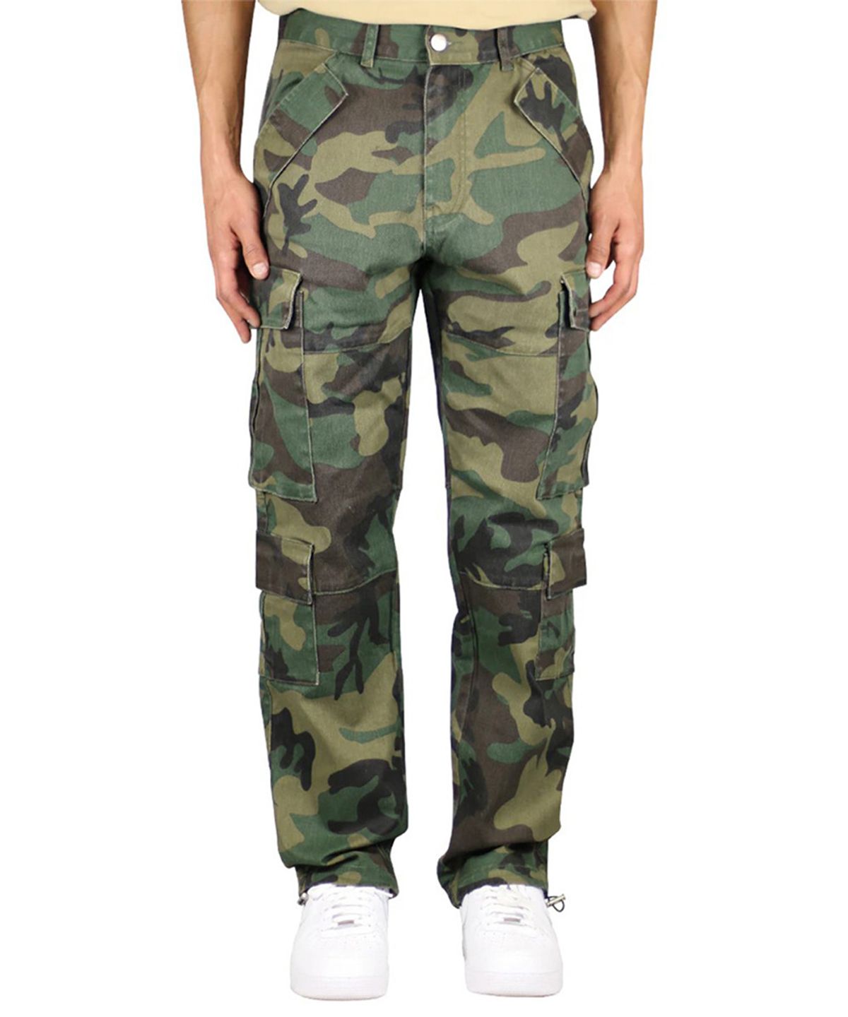 하이퍼 데님(HYPER DENIM) 카모  8 포켓 카고 팬츠