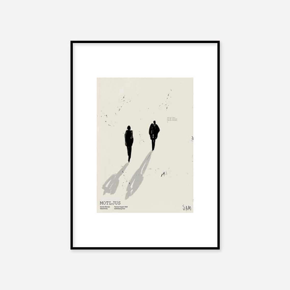 그릿시즌(GREET SEASON) 산드라 블로멘 마스차인스키 Motljus (액자 포함)