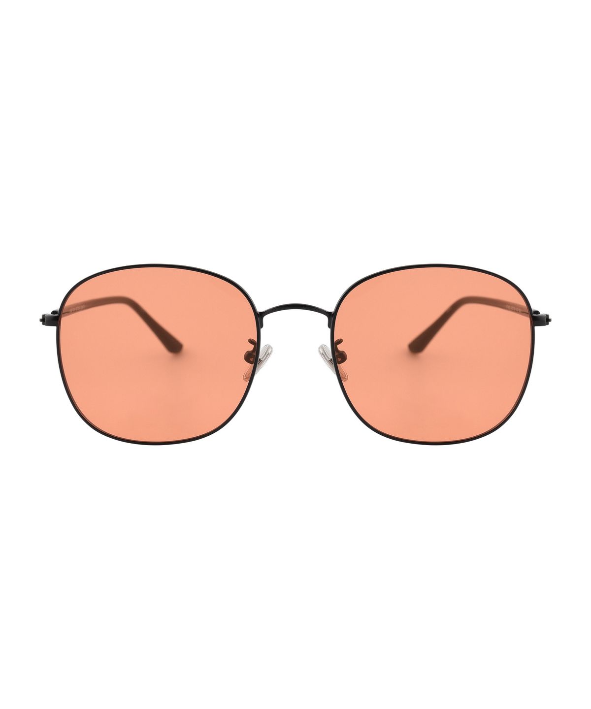 헌터 아이웨어(HUNTEREYEWEAR) [UNISEX] 메탈 스퀘어 선글라스 - 오렌지 HTA07