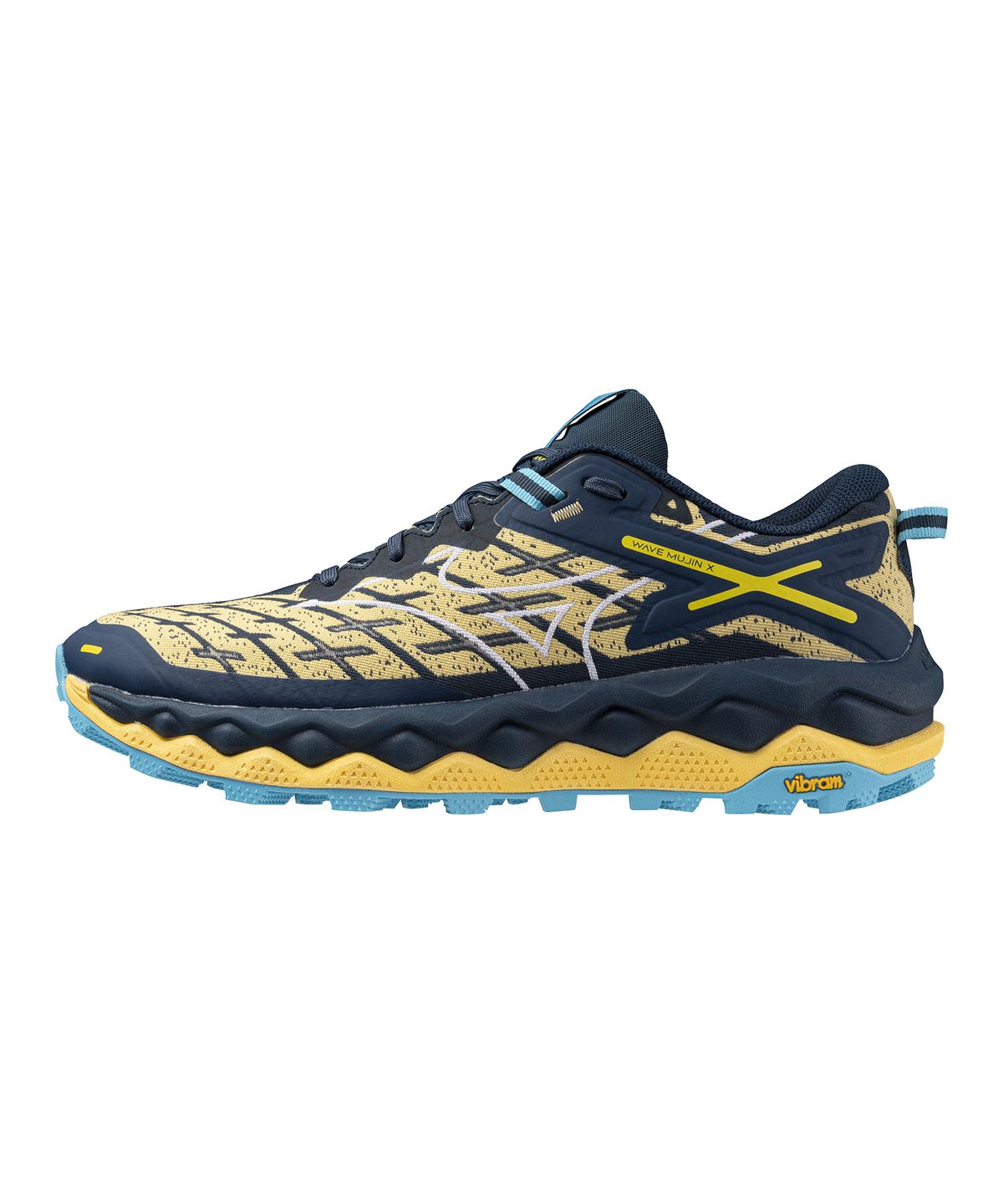 미즈노(MIZUNO) (남성) 웨이브 무진 10 - 퀸스:화이트:리버 블루 / J1GJ247053
