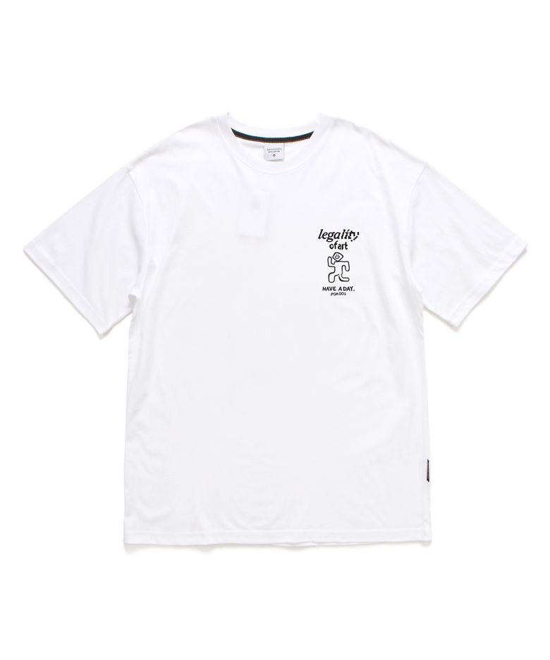 LEGALITY 티셔츠 화이트 (LAGALITY T-SHIRT WHITE)