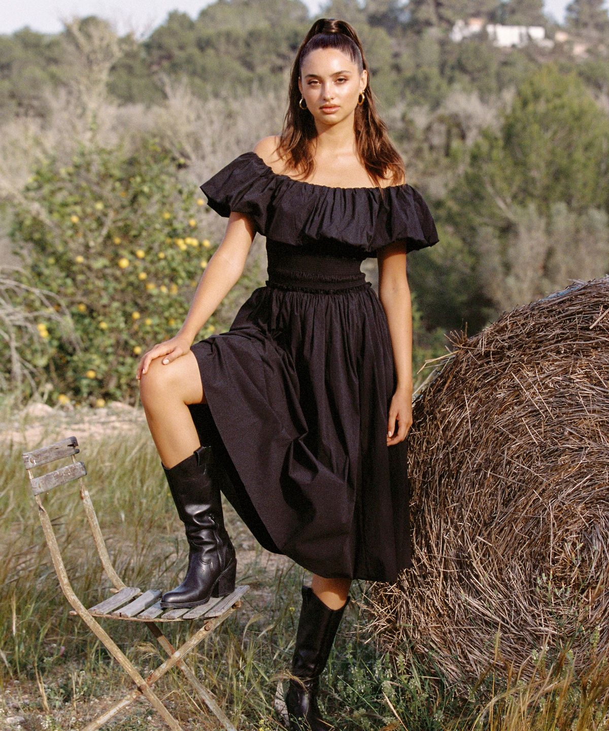 데이즈데이즈(DAZE DAYZ) EBONY BELLA DRESS