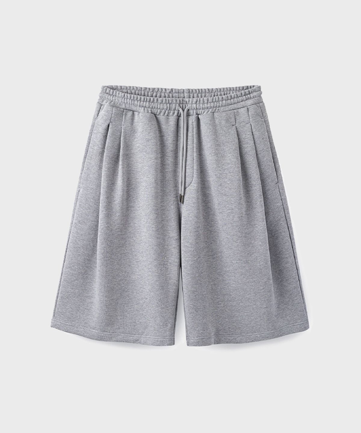 유니온블루(UNION BLUE) BERMUDA SWEAT SHORTS [GRAY]